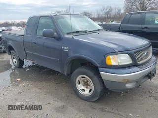 2003 Ford F-150 XL with VIN 1FTRX18W23NB34680, listed as a IAAI auction lot 42089079 with 1 mi miles. Bid and sale history available at carsss.com. Image 1.