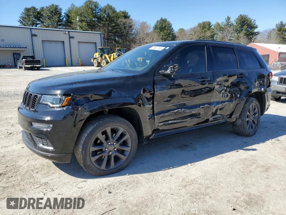 2020 Jeep Grand Cherokee High Altitude z VIN 1C4RJFCG3LC340827, wystawiony jako Copart lot #47853765 z przebiegiem 49 916 mil mil oraz Szkoda całkowita • Salvage title. Historia ofert i sprzedaży dostępna na DreamBid. Obrazek 1.