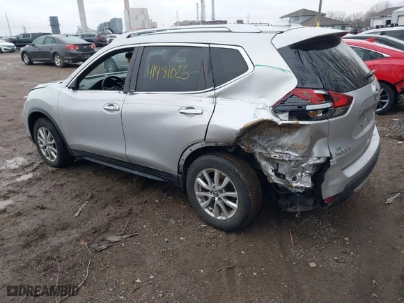 2018 Nissan Rogue SV with VIN KNMAT2MT7JP589147, listed as a IAAI auction lot 41481025 with 112894 miles. Bid and sale history available at carsss.com. Image 3.