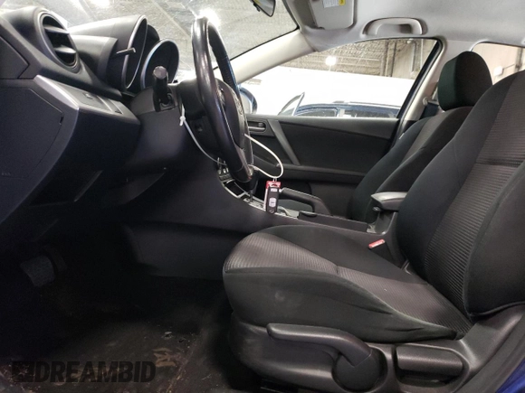 2013 Mazda 3 i Touring with VIN JM1BL1L75D1776154, listed as a Copart auction lot 54899595 with 72,463 mi miles and Salvage Title. Bid and sale history available at DreamBid. Image 7.