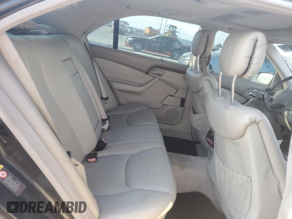 2002 Mercedes-Benz S-Class 5.0L with VIN WDBNG75J42A282103, listed as a Copart auction lot 50772425 with 150,864 mi miles and Clean Title. Bid and sale history available at carsss.com. Image 10.