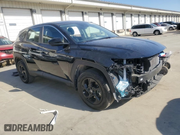 2024 Hyundai Tucson SE with VIN 5NMJACDE8RH378461, listed as a Copart auction lot 48319625 with 9,529 mi miles and Salvage Title. Bid and sale history available at carsss.com. Image 4.