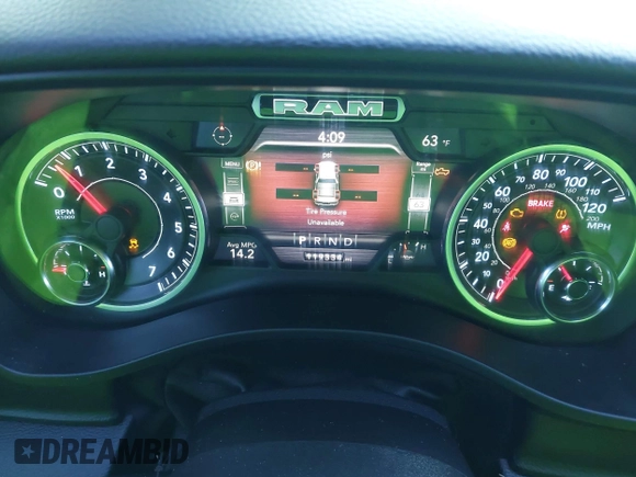2020 Ram 1500 Big Horn with VIN 1C6RREBT8LN294862, listed as a IAAI auction lot 42174416 with 119,334 mi miles and . Bid and sale history available at DreamBid. Image 7.