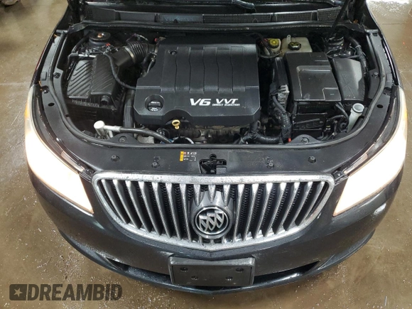 2013 Buick LaCrosse Premium 1 with VIN 1G4GF5E35DF303576, listed as a Copart auction lot 52199915 with 214,540 mi miles and Salvage Title. Bid and sale history available at carsss.com. Image 11.