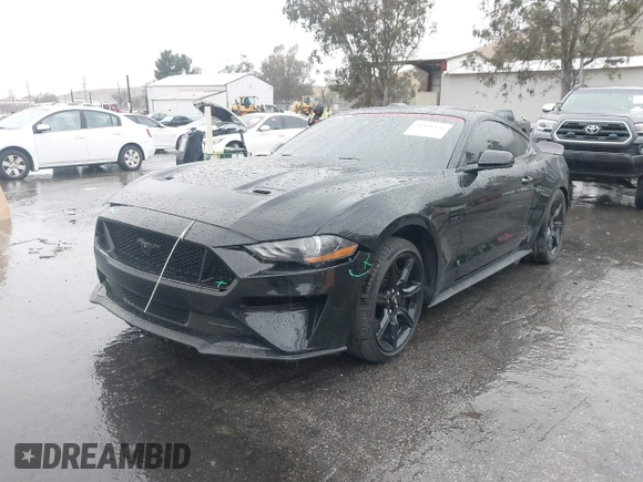 2020 Ford Mustang GT with VIN 1FA6P8CF0L5124108, listed as a IAAI auction lot 41556376 with 41,714 mi miles and . Bid and sale history available at DreamBid. Image 2.