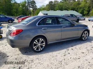 2017 Mercedes-Benz C 300 with VIN 55SWF4KB0HU193549, listed as a Copart auction lot 57495255 with 102,398 mi miles and Salvage title. Bid and sale history available at DreamBid. Image 3.