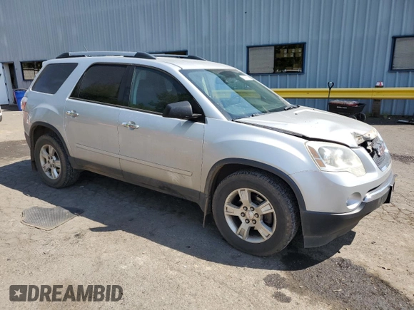 2010 GMC Acadia SLE z VIN 1GKLVLEDXAJ264872, wystawiony jako Copart lot #53799985 z przebiegiem 181 110 mil mil oraz Szkoda całkowita • Salvage title. Historia ofert i sprzedaży dostępna na DreamBid. Obrazek 4.