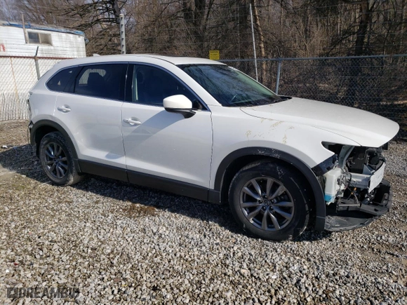 2021 Mazda CX-9 Touring with VIN JM3TCBCY5M0509760, listed as a Copart auction lot 46615755 with 71,137 mi miles and Salvage Title. Bid and sale history available at carsss.com. Image 4.