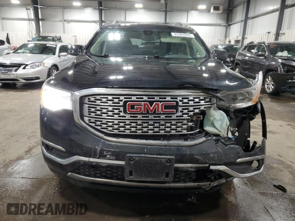 2018 GMC Acadia Denali z VIN 1GKKNXLS3JZ211307, wystawiony jako Copart lot #43384845 z przebiegiem 172 858 mil mil oraz Szkoda całkowita • Salvage title. Historia ofert i sprzedaży dostępna na DreamBid. Obrazek 5.