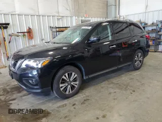 2017 Nissan Pathfinder Platinum with VIN 5N1DR2MM0HC680259, listed as a Copart auction lot 61242585 with 126,562 mi miles and Clean title. Bid and sale history available at DreamBid. Image 1.