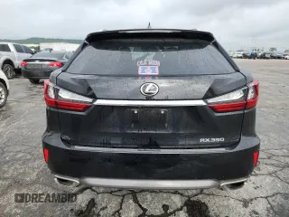 2016 Lexus RX 350 with VIN 2T2BZMCA7GC006349, listed as a Copart auction lot 60284755 with 71,981 mi miles and Salvage title. Bid and sale history available at DreamBid. Image 6.