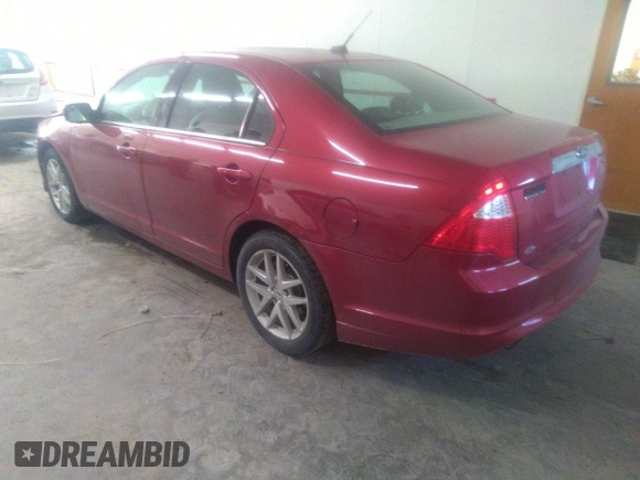 2012 Ford Fusion SEL with VIN 3FAHP0JG6CR351922, listed as a IAAI auction lot 41599145 with 85,510 mi miles. Bid and sale history available at carsss.com. Image 3.