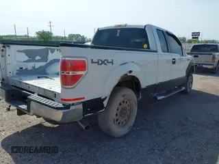 2009 Ford F-150 XL with VIN 1FTPX14V19KA68931, listed as a IAAI auction lot 42099582 with Not Provided miles. Bid and sale history available at carsss.com. Image 4.