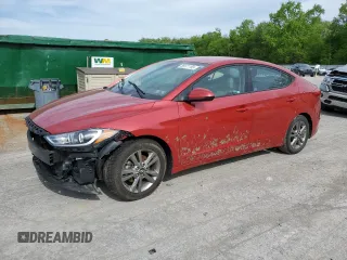 2018 Hyundai Elantra SEL z VIN 5NPD84LF7JH373008, wystawiony jako Copart lot #56571155 z przebiegiem 66 448 mil mil oraz Szkoda całkowita • Salvage title. Historia ofert i sprzedaży dostępna na DreamBid. Obrazek 1.