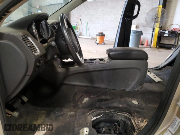 2011 Dodge Durango Citadel with VIN 1D4RE5GG6BC653770, listed as a Copart auction lot 71091524 with 0 mi miles and Salvage Title. Bid and sale history available at carsss.com. Image 7.