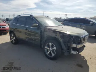 2019 Jeep Cherokee Limited with VIN 1C4PJMDX9KD107554, listed as a Copart auction lot 48578215 with 91,915 mi miles and Salvage Title. Bid and sale history available at carsss.com. Image 4.