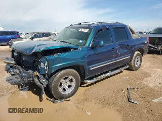 2005 Chevrolet Avalanche Z71 with VIN 3GNEK12Z55G250233, listed as a Copart auction lot 56241875 with Not provided miles and Salvage title. Bid and sale history available at DreamBid. Image 1.