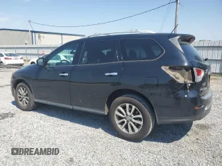 2014 Nissan Pathfinder Platinum with VIN 5N1AR2MM6EC726756, listed as a Copart auction lot 52935495 with 127,187 mi miles and Salvage Title. Bid and sale history available at carsss.com. Image 2.