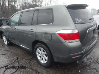 2013 Toyota Highlander with VIN 5TDZA3EHXDS032848, listed as a IAAI auction lot 41757071 with 143,774 mi miles and . Bid and sale history available at DreamBid. Image 3.