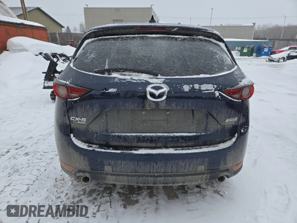 2017 Mazda CX-5 Grand Touring with VIN JM3KFBDL9H0182629, listed as a Copart auction lot 47519675 with Not Provided miles and Salvage Title. Bid and sale history available at carsss.com. Image 6.