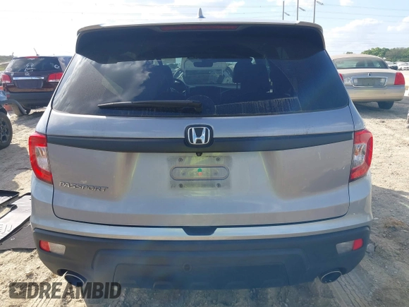 2021 Honda Passport EX-L with VIN 5FNYF7H50MB011436, listed as a IAAI auction lot 41530880 with 46,424 mi miles. Bid and sale history available at carsss.com. Image 16.