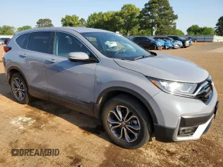 2022 Honda CR-V EX with VIN 2HKRW2H55NH615882, listed as a Copart auction lot 51936625 with 47,323 mi miles and Salvage Title. Bid and sale history available at carsss.com. Image 4.