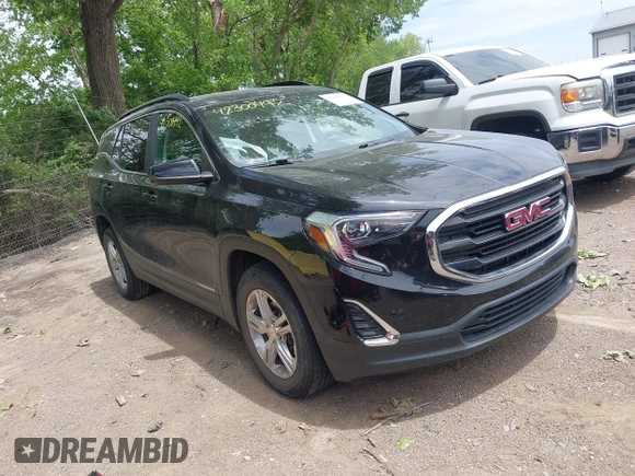 2021 GMC Terrain SLE with VIN 3GKALMEV7ML399980, listed as a IAAI auction lot 42300492 with 41,066 mi miles and . Bid and sale history available at DreamBid. Image 1.