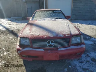 1995 Mercedes-Benz SL with VIN WDBFA76E4SF105819, listed as a Copart auction lot 89120625 with 117,526 mi miles and Salvage title. Bid and sale history available at DreamBid. Image 5.