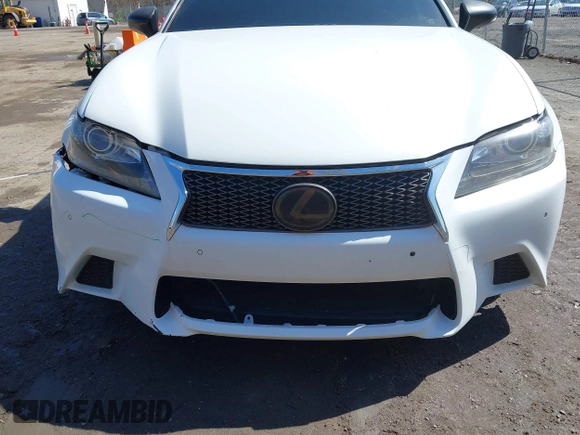 2014 Lexus GS 350 with VIN JTHBE1BL5E5038808, listed as a IAAI auction lot 41986207 with 181,659 mi miles. Bid and sale history available at carsss.com. Image 6.