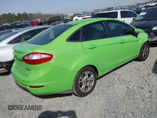 2014 Ford Fiesta SE with VIN 3FADP4BJ8EM226260, listed as a IAAI auction lot 41833140 with 188,917 mi miles and . Bid and sale history available at DreamBid. Image 4.
