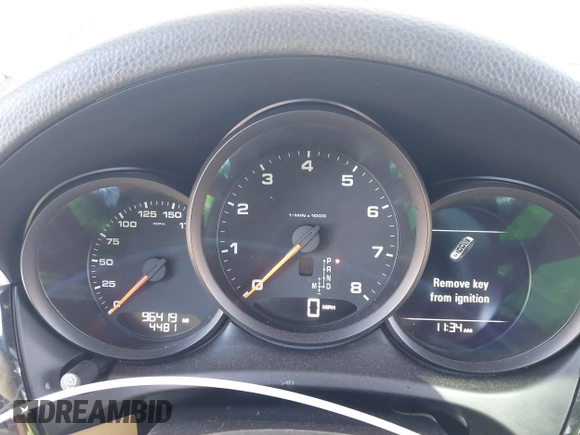 2017 Porsche Macan with VIN WP1AA2A58HLB09421, listed as a IAAI auction lot 41587809 with 96,419 mi miles and . Bid and sale history available at DreamBid. Image 7.