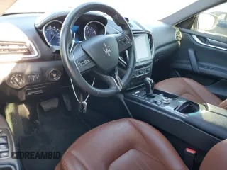 2018 Maserati Ghibli with VIN ZAM57XSA2J1304907, listed as a Copart auction lot 62223863 with 55,290 mi miles. Bid and sale history available at carsss.com. Image 8.