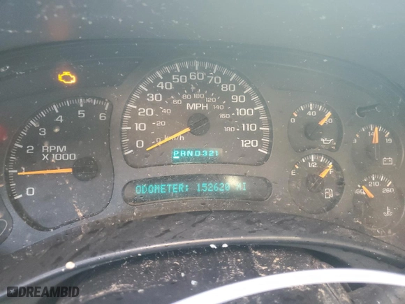 2005 Chevrolet Silverado 1500 Z71 with VIN 2GCEK13T451173169, listed as a Copart auction lot 84672804 with 152,620 mi miles and Salvage Title. Bid and sale history available at carsss.com. Image 9.
