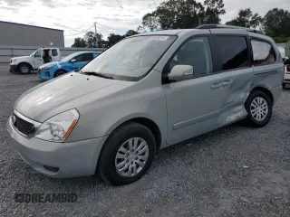 2012 Kia Sedona LX with VIN KNDMG4C77C6456849, listed as a Copart auction lot 69638314 with 206,434 mi miles and Salvage Title. Bid and sale history available at carsss.com. Image 1.