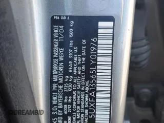 2005 BMW X5 3.0i with VIN 5UXFA13565LY01976, listed as a Copart auction lot 76867354 with 162,119 mi miles and Salvage Title. Bid and sale history available at carsss.com. Image 13.