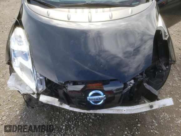 2015 Nissan LEAF SV with VIN 1N4AZ0CP1FC317091, listed as a Copart auction lot 71909263 with 35,621 mi miles. Bid and sale history available at carsss.com. Image 11.