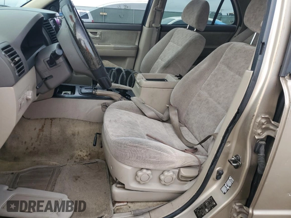 2005 Kia Sorento LX with VIN KNDJD733055406491, listed as a Copart auction lot 42366685 with 0 mi miles and Salvage Title. Bid and sale history available at carsss.com. Image 7.
