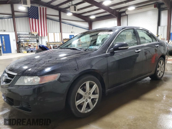 2004 Acura TSX with VIN JH4CL96854C015182, listed as a Copart auction lot 52931265 with 203,833 mi miles and Clean Title. Bid and sale history available at carsss.com. Image 1.