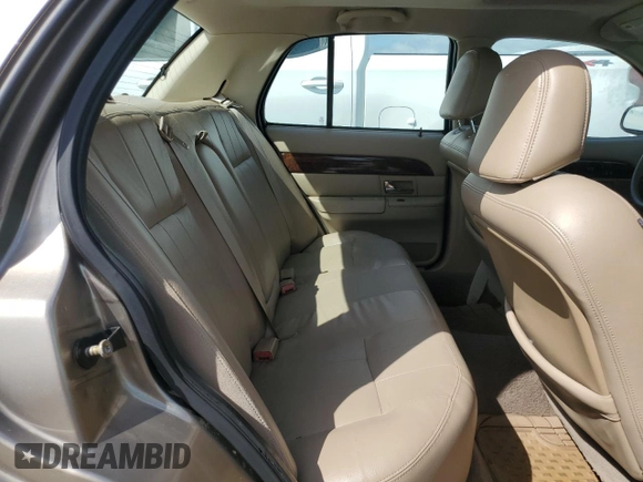 2005 Mercury Grand Marquis LS Premium with VIN 2MHHM75W95X631224, listed as a Copart auction lot 75134304 with 0 mi miles and Salvage Title. Bid and sale history available at carsss.com. Image 10.