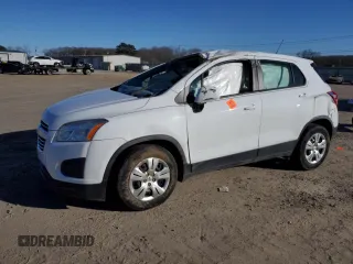 2016 Chevrolet Trax LS z VIN KL7CJKSB3GB619188, wystawiony jako Copart lot #41690095 z przebiegiem Nie podano mil oraz Szkoda całkowita • Salvage title. Historia ofert i sprzedaży dostępna na DreamBid. Obrazek 1.