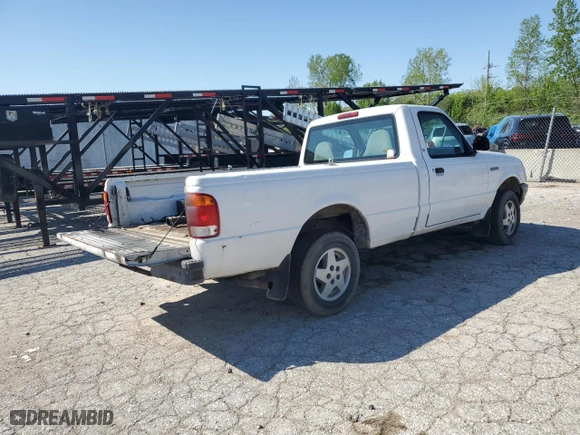 1998 Ford Ranger XL with VIN 1FTYR10U0WUB83306, listed as a Copart auction lot 53581515 with 143,834 mi miles and Clean Title. Bid and sale history available at carsss.com. Image 3.