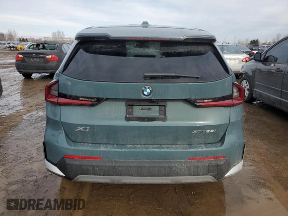 2024 BMW X1 xDrive28i with VIN WBX73EF03R5Z47823, listed as a Copart auction lot 46828905 with 0 mi miles and Salvage Title. Bid and sale history available at carsss.com. Image 6.