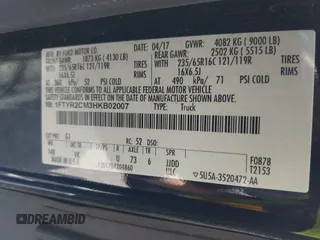 2017 Ford Transit с VIN 1FTYR2CM3HKB02007, выставлен на аукционе IAAI как лот 42561063 с пробегом 114 638 миль миль и . История ставок и продаж доступна на DreamBid. Изображение 9.