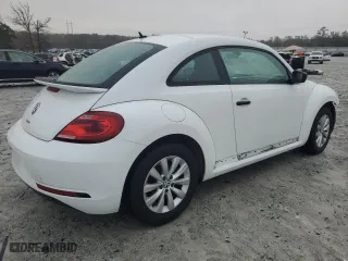 2017 Volkswagen Beetle 1.8T Fleet with VIN 3VWF17AT1HM603845, listed as a Copart auction lot 79118374 with 47,386 mi miles and Salvage Title. Bid and sale history available at carsss.com. Image 3.
