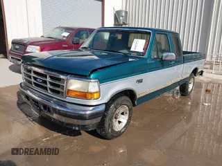 1996 Ford F-150 Special with VIN 1FTEX15N7TKA31170, listed as a IAAI auction lot 41627572 with 1 mi miles. Bid and sale history available at carsss.com. Image 2.