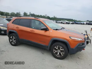 2015 Jeep Cherokee Trailhawk с VIN 1C4PJMBS6FW501367, выставлен на аукционе Copart как лот 59855355 с пробегом 113 711 миль миль и Списание • Salvage title. История ставок и продаж доступна на DreamBid. Изображение 4.