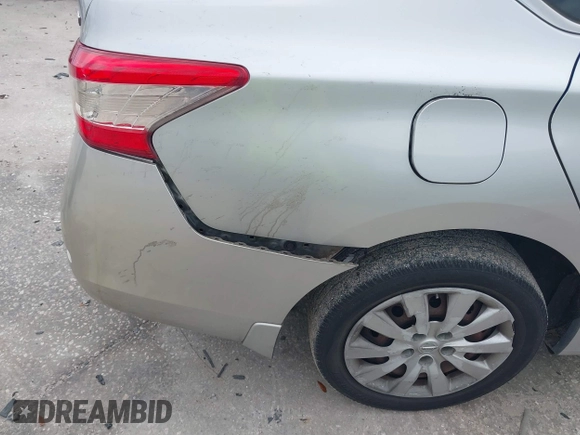 2014 Nissan Sentra S with VIN 3N1AB7AP5EY312737, listed as a IAAI auction lot 41655475 with 165,905 mi miles and . Bid and sale history available at DreamBid. Image 6.
