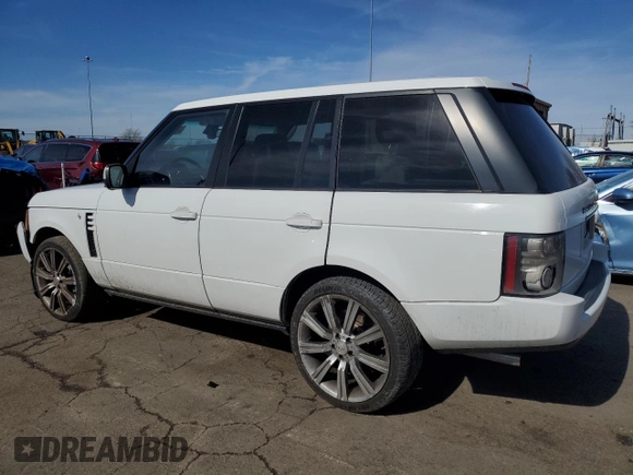 2012 Land Rover Range Rover SC с VIN SALMF1E43CA374353, выставлен на аукционе Copart как лот 47246385 с пробегом 102 413 миль миль и Списание • Salvage title. История ставок и продаж доступна на DreamBid. Изображение 2.