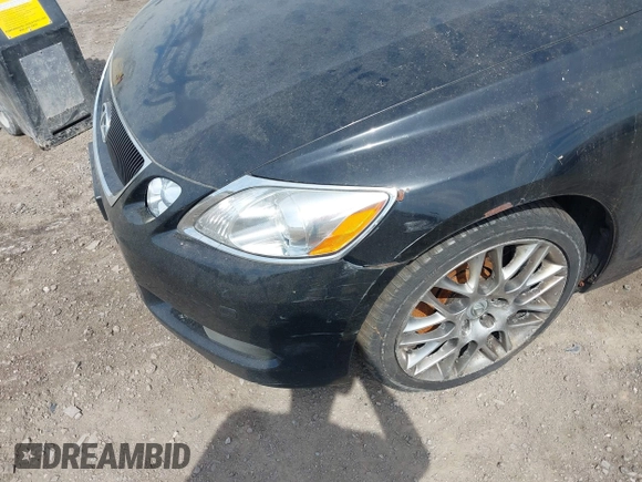 2007 Lexus GS 350 with VIN JTHCE96S370010901, listed as a IAAI auction lot 42113676 with 388,296 mi miles. Bid and sale history available at carsss.com. Image 6.