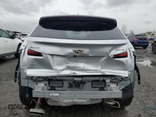 2021 Cadillac XT4 AWD Premium Luxury with VIN 1GYFZDR46MF069253, listed as a Copart auction lot 43747435 with 27,518 mi miles and Salvage Title. Bid and sale history available at carsss.com. Image 6.